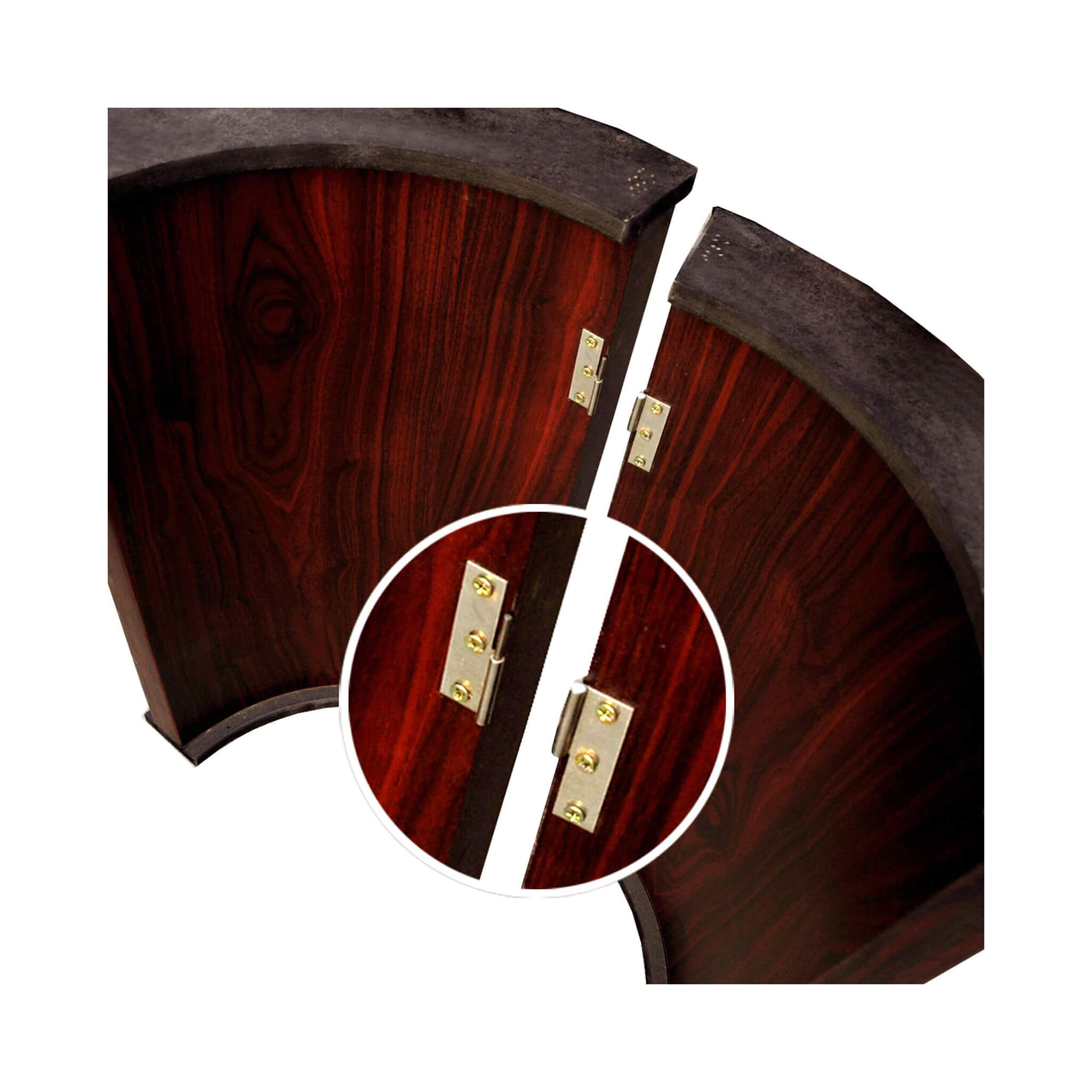 96-Inch Speed Cloth Poker Table with Wooden Racetrack — Seats 10