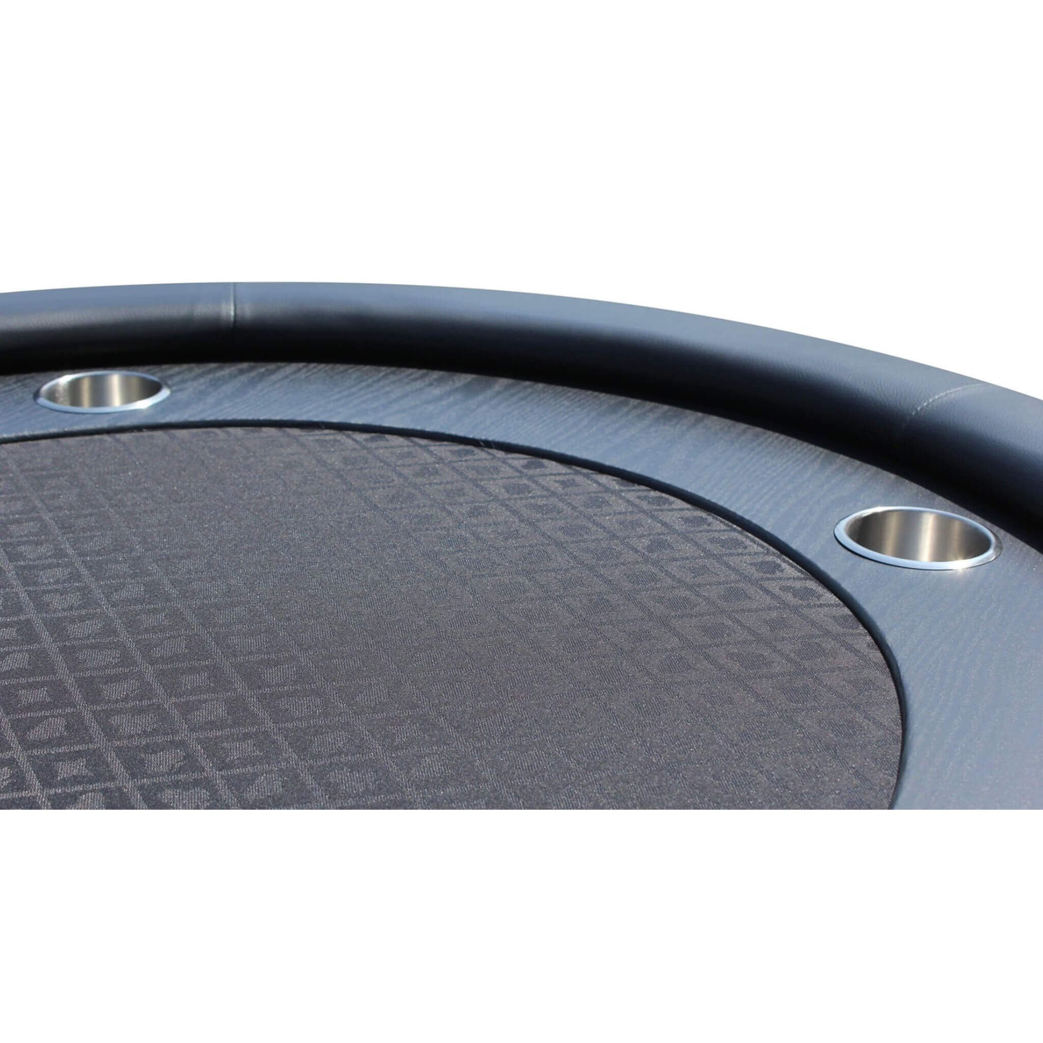 Premium 96-Inch Oval Poker Table with Racetrack — Seats 9 with Dealer Position